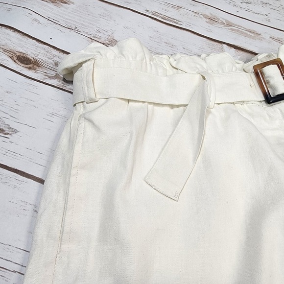 The Limited NWT paper bag yarn dye shorts woman's size 16 - Picture 11 of 13